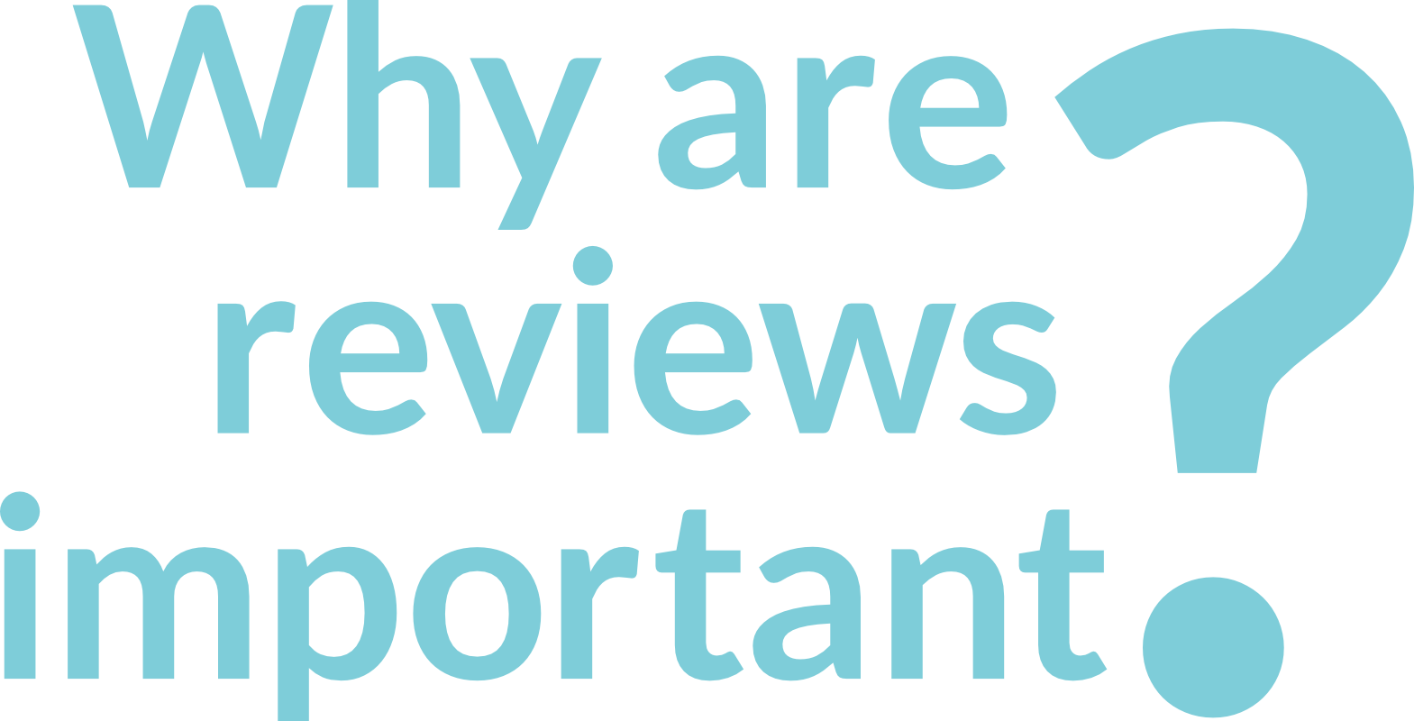 Why are reviews important?